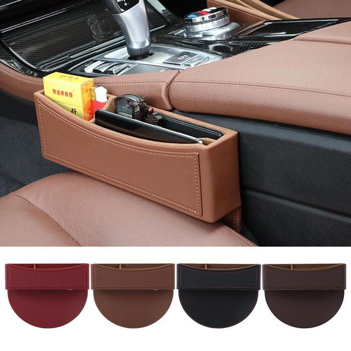Car Seat Side Storage Box Easy Installation Automobile Seat Side