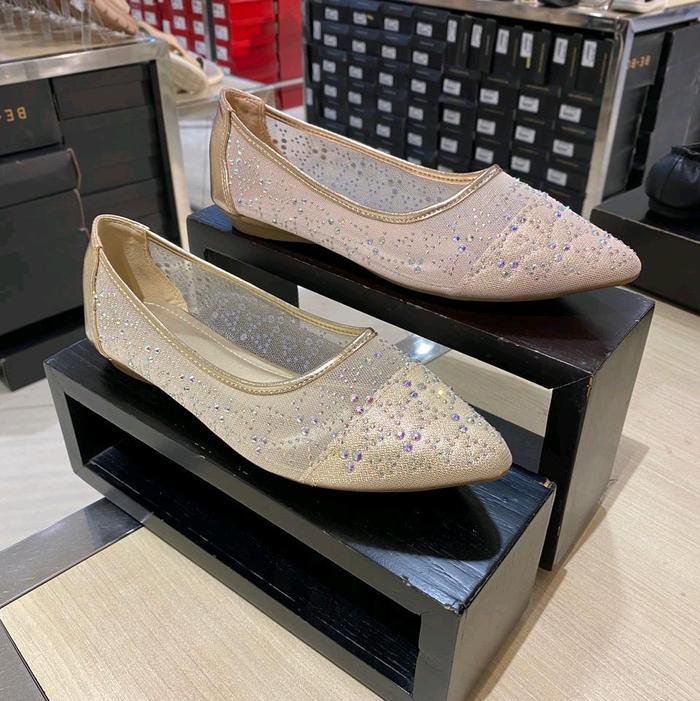 STEVE N CO sepatu wanita flat shoes comfort ringan blink blink