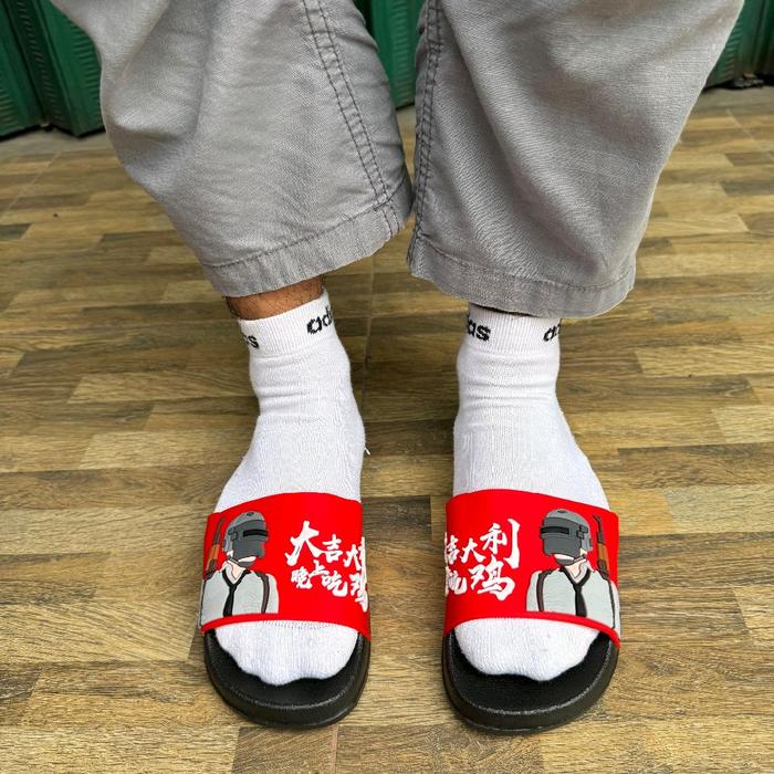 Sandal PUBG “Winner Winner Chicken Dinner” Edition