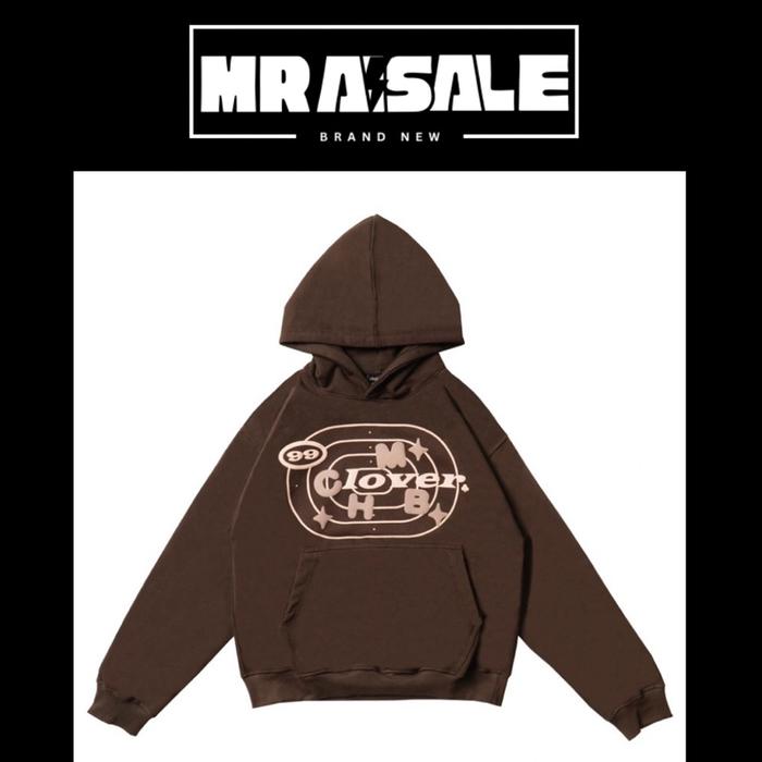 Boxy Zip Hoodie Chambre de 99 Clover.
