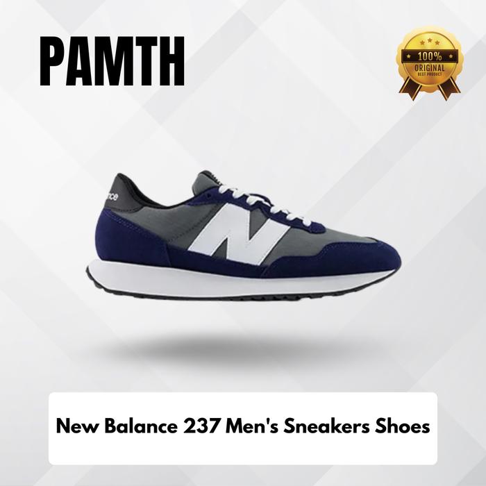 Sepatu NB 237 Men's Sneakers Shoes – Black