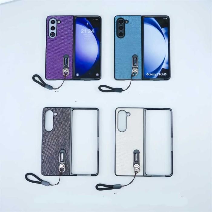 Hard Case Gliter Feel Like Jeans With Lanyard And Bracket Stand Fold Silikon Phone Case Ultra thin T