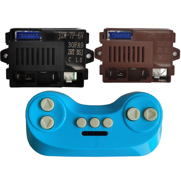 J2WB-7P 12V J2W-7P-6V Receiver Blue Single-sided 7 Pin Plug
