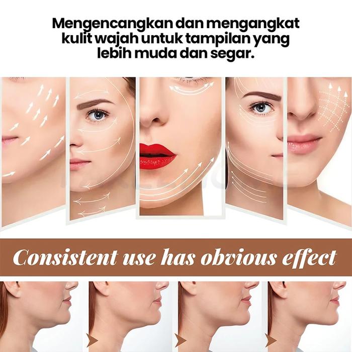 Patch Pengencang Otot Wajah/Shaped Face Lift Tape/Face Tape Facial Myofascial Pita Pengencang Wajah