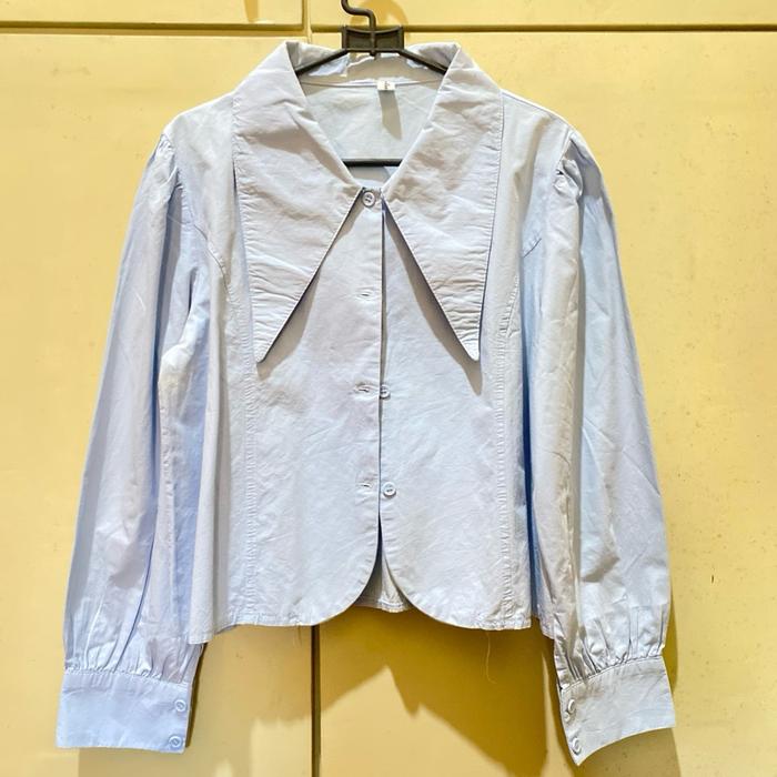 Blouse baby blue