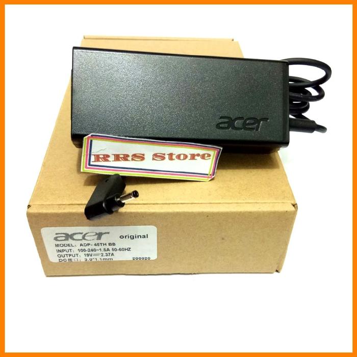 ACER Original Charger Adapter Aspire S7-392 S7-391 V3-371 A13 045N2A 19V~2.37A (3.0 x 1.0mm) 45W ACE