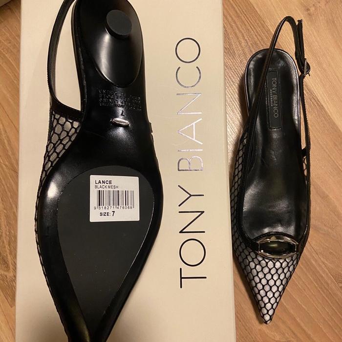 TONY BIANCO LANCE BLACK MESH Size 37