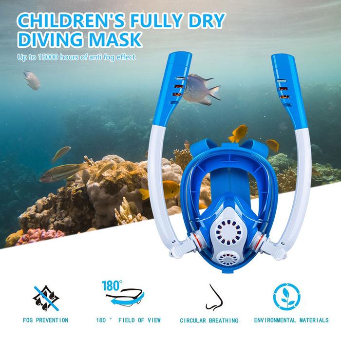 Diving Mask Scuba Diving Goggles Full Face Breathing Separation Mask