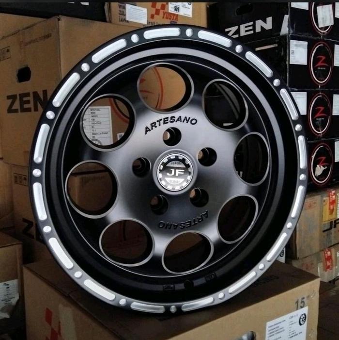 Velg JF Luxury Artesano R16 x7 Pcd 5x114,3 Matt Black