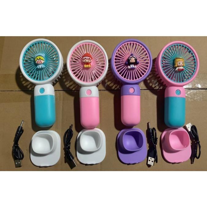 Molly Kipass Angin Mini Portable Karakter Molly / Kipas Mini Portable Murah / Kipas Mini Molly