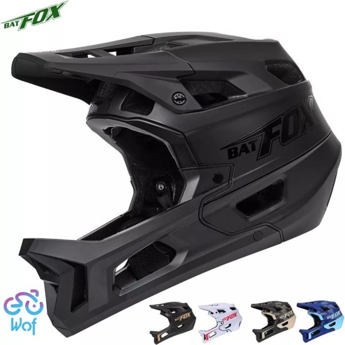 BATFOX LA015-108 Full face Helmet Fullface Helm Sepeda MTB XC AM Enduro Downhill