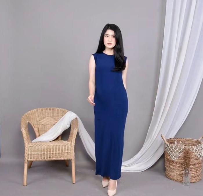 Inner Dres yukensi Wanita Muslim - Inner Dres Premium inner deess Span Knit. Manset Yukensi Premium 