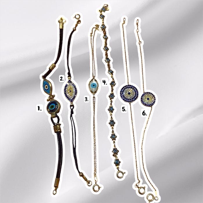 Bracelet Evil Eyes Turkey Gelang