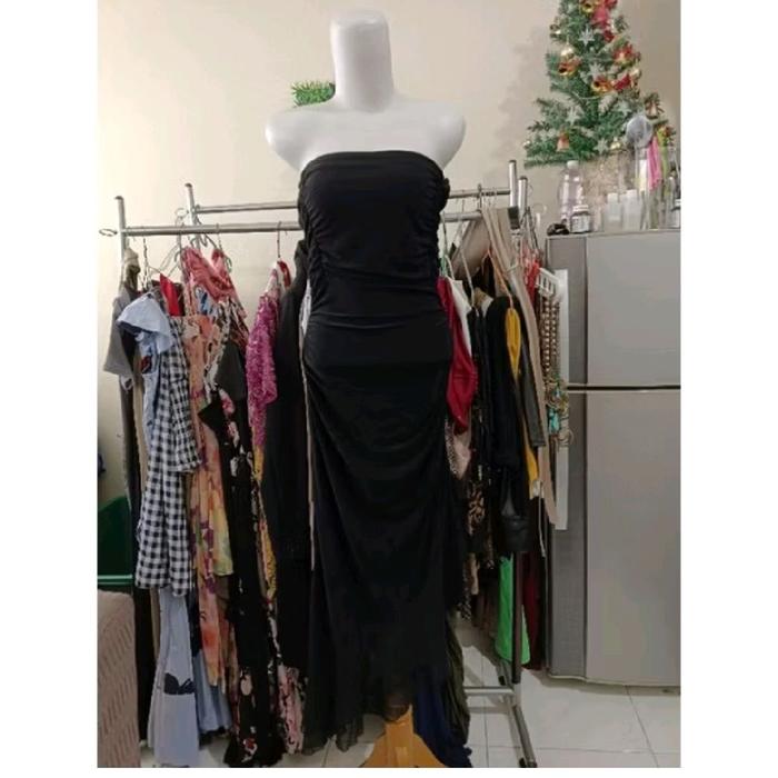 Preloved Long Dress Hitam Cecil McBee ~ 2