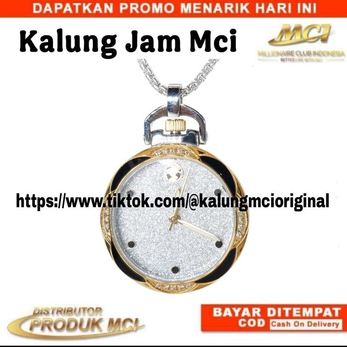 # 100% ORIGINAL # KALUNG MILLION TIME MCI KALUNG KESEHATAN PRIA WANITA KALUNG PENDANT JAM KALUNG MCI