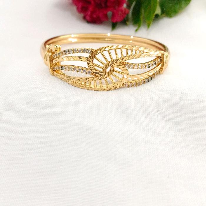 promo gelang bangkok lapisan emas warna rose gold seperti emas muda