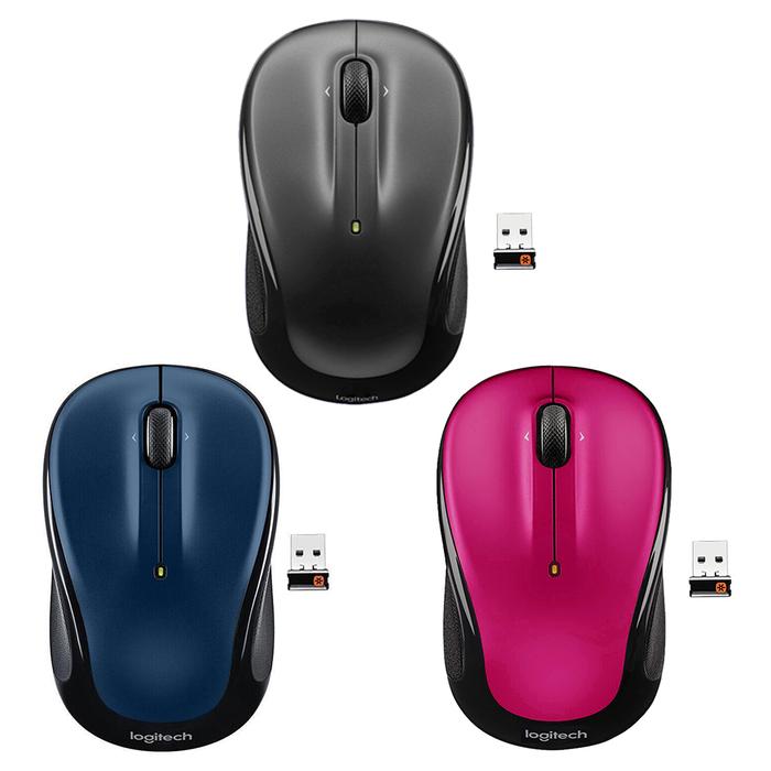 Logitech M325 Mouse 1000DPI 3 Buttons Unifying Nano Receiver Wireless