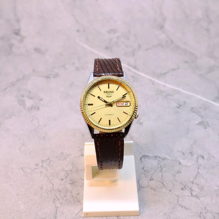 Seiko 5 Automatic Gold President Cal. 7s26