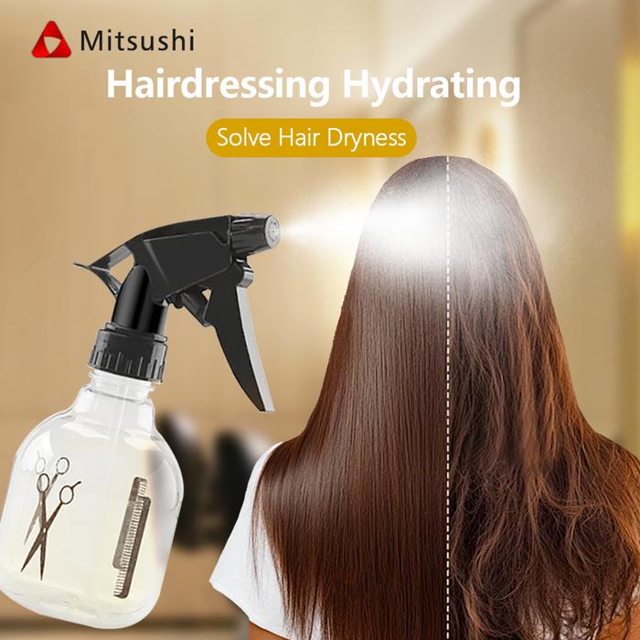 Mitsushi Semprotan Air Botol Sprayer Botol Semprot Tanaman Multifungsi 500ml Transparan