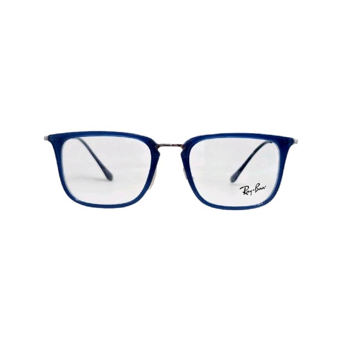 Frame Kacamata Rayban original RB7141 5752 52-20-150 Biru glossy