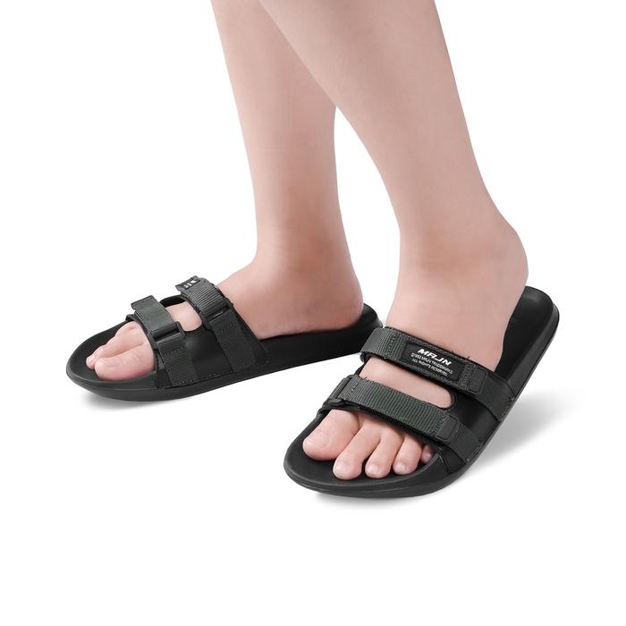 MRJN - Green Sandal Daybreak Black Pria Sendal Jepit