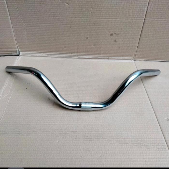 STANG HANDLEBAR SEPEDA MINI CROME UK.STEAM 22.2