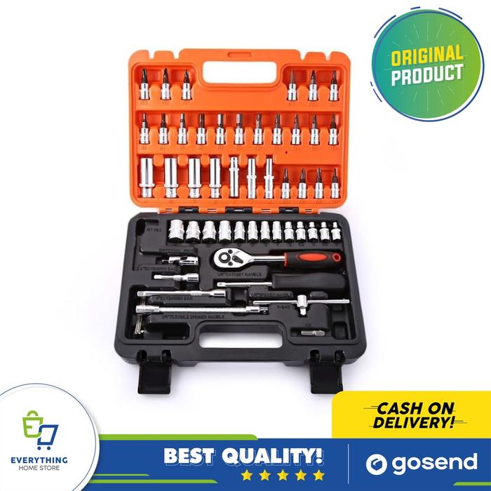 Obeng 1 SET Lengkap Precision Scredriver Repair Tool Kit Service Mobil EHS