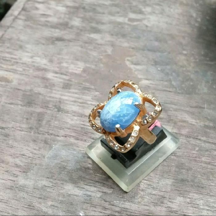 cincin wanita batu pandan langit