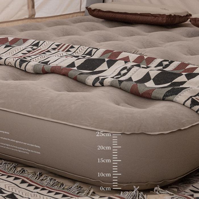Camping Inflatable Mattress Floor Bed Convertible Inflatable Mattress