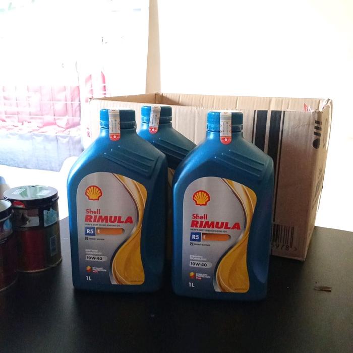 SHELL RIMULA R5 E SAE 10W-40 1LITER