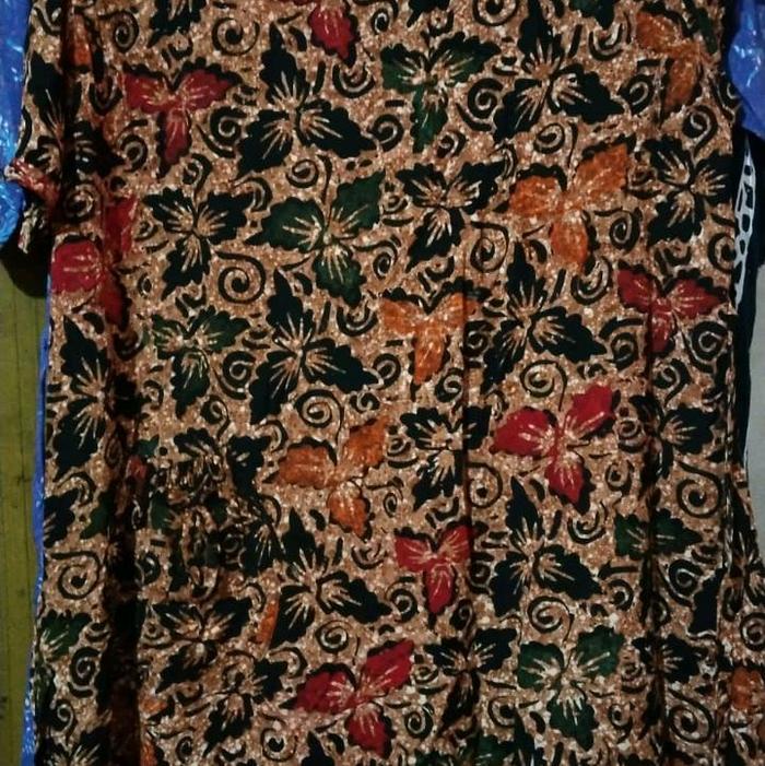 Daster Qonita Pekalongan Lengan Pendek Batik Pekalongan Dress Wanita Elegan