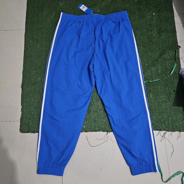 Adidas original firebird woven trackpant blue white trefoil bnwt