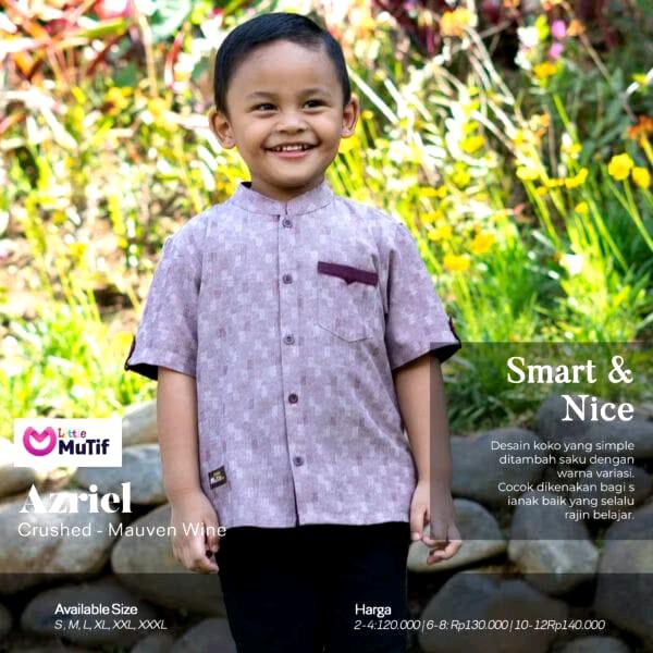 Koko anak Azriel Mutif Crushed
