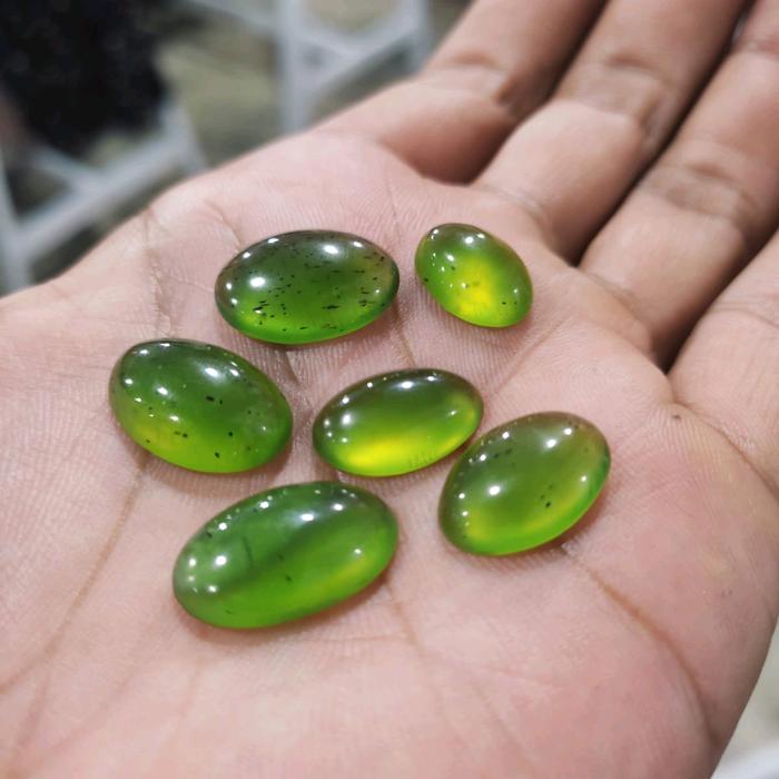 BATU CANTIK GREEN SERVENTINE IJO BOTOL ACEH DIM SMALL