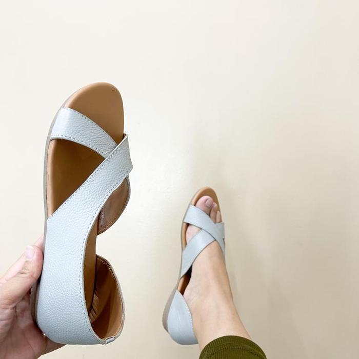 Sandal sepatu Wanita Kulit Asli New Model Xx