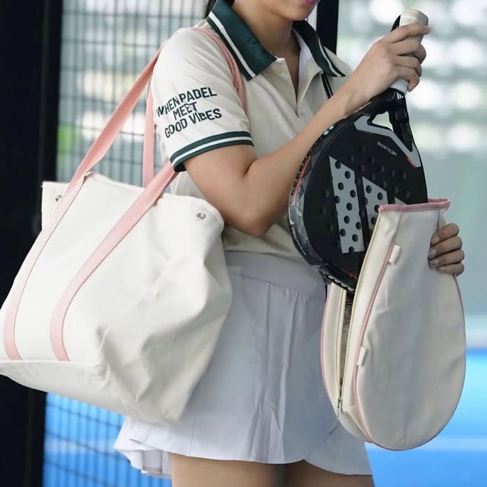 TERLARIS TENNIS/ PADEL RACKET BAG CUSTOM NAMA THERMAL - Tas Padel Tennis Badminton / Tas Olahraga / 