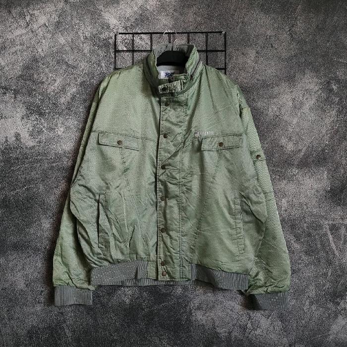 Flight Jaket Asics Vintage Second