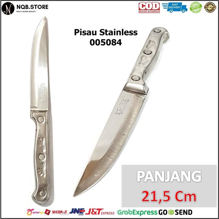 NQB - Pisau Dapur Stainless Steel Full Indoglass Qianjin QJ5 Anti Karat - Kitchen Knive Knife