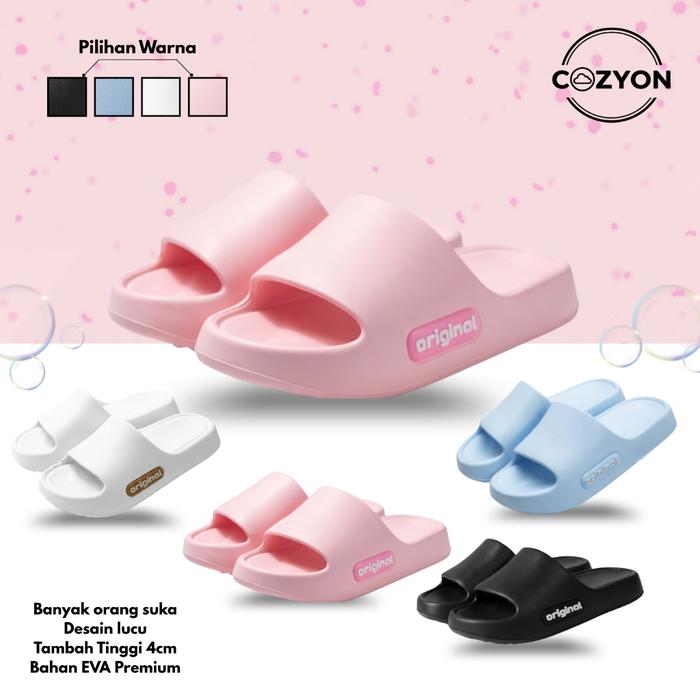 TAKIDTOO Sandal Anak Pacman Style EVA Rubber Sendal Kodok Anak Baim Motif Game