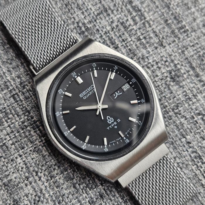 SEIKO TYPE II 7546-8090 quartz great condition vintage watch