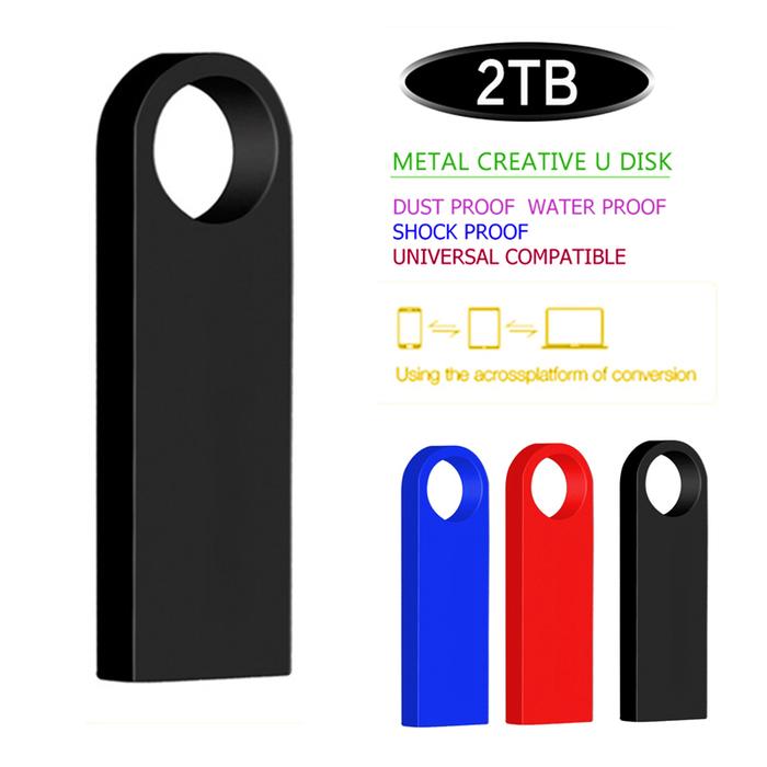 NEW usb flash drive 2TB pen drive pendrive флешка 2TB metal u disk