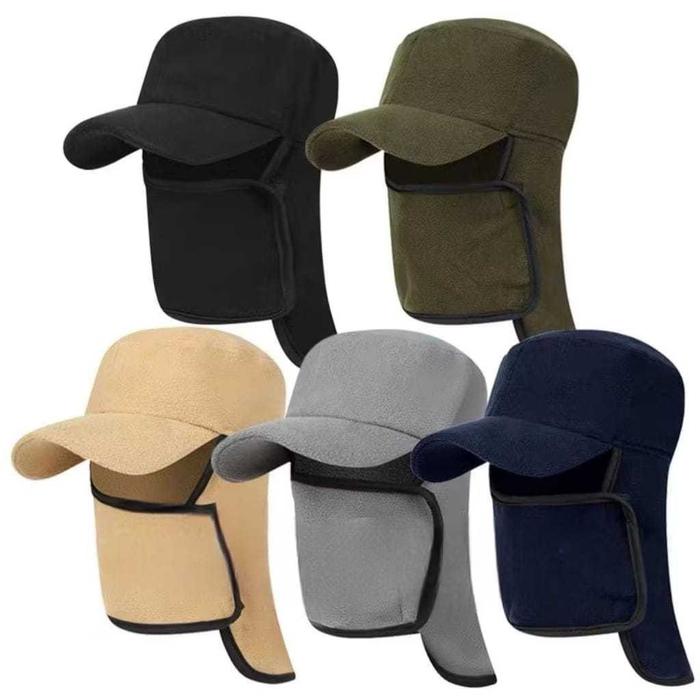 Topi Jepang Topi Masker Mancing Topi Petani Topi Jepang Anti Panas Topi Anti Debu Topi Jepang Anti P