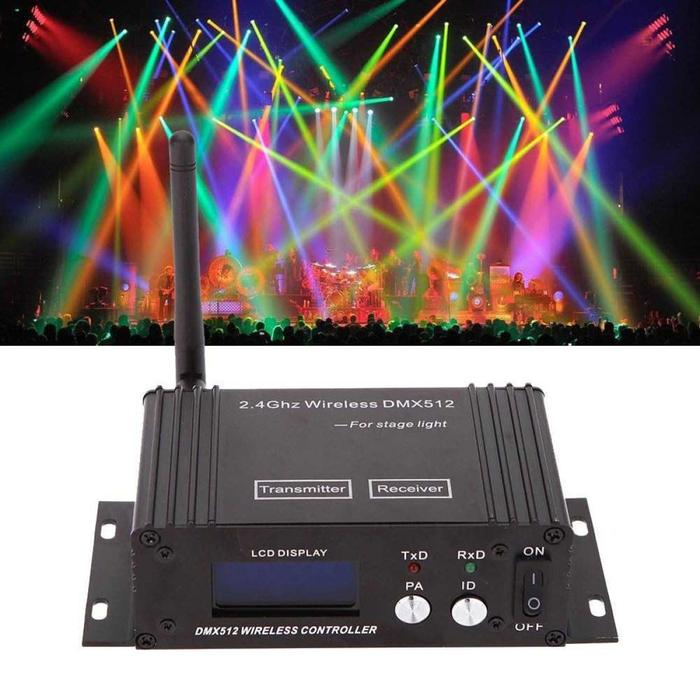 Transmitter Receiver Operator Stage Lighting Adjust 126 Channel DMX512