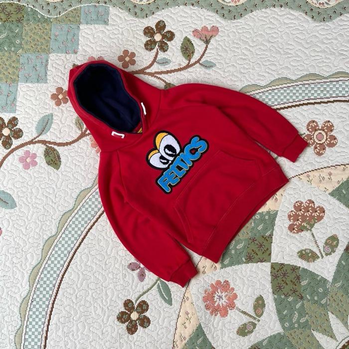 Hoodie anak feltics merah rare item
