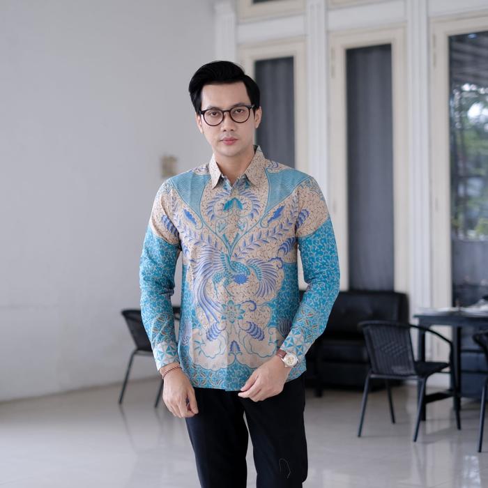 ISMOYO BATIKSOLOAMANAH KEMEJA BATIK PRIA SOLO LENGAN PANJANG PENDEK LAPIS FURING PREMIUM MODERN  Kat