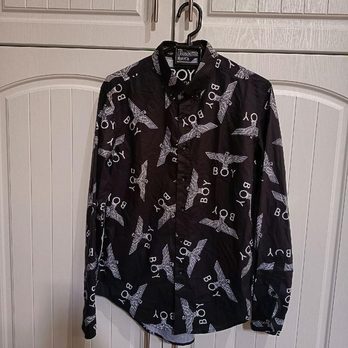 KEMEJA PRIA BOY LONDON FULL PRINT | S