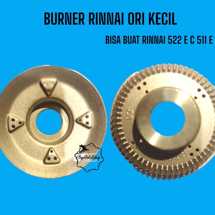 Burner rinnai kecil original/kuningan rinnai kecil