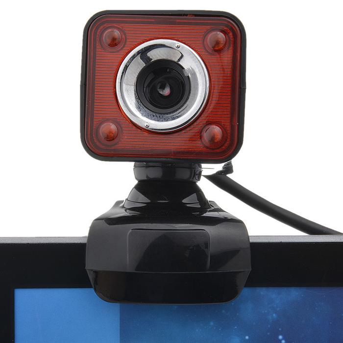 Kamera Web Streaming Webcam HD dengan Mikrofon Penyerap Suara Webcam