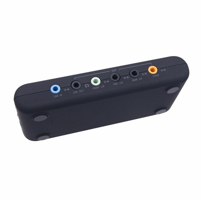 USB Audio Adapter 7.1 Sound Card 8 Channel DAC Output with 2 MIC