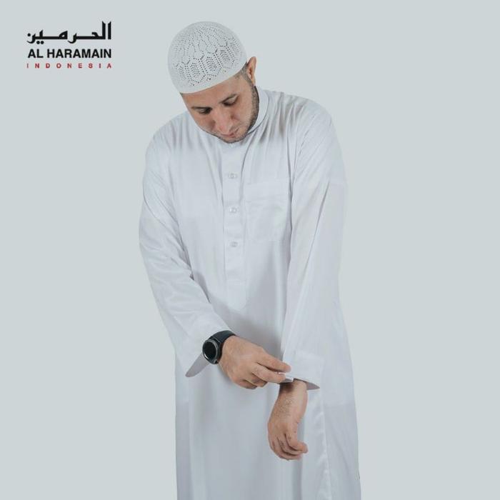 Thobe Al Haramain Jubah / Gamis Al Haramain Viet Dewasa Polos